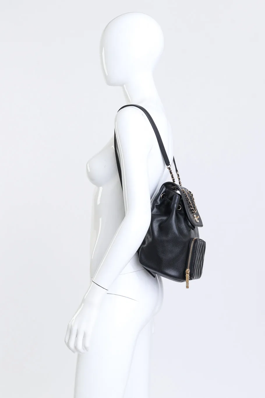 2022 Caviar Quilted Business Affinity Backpack