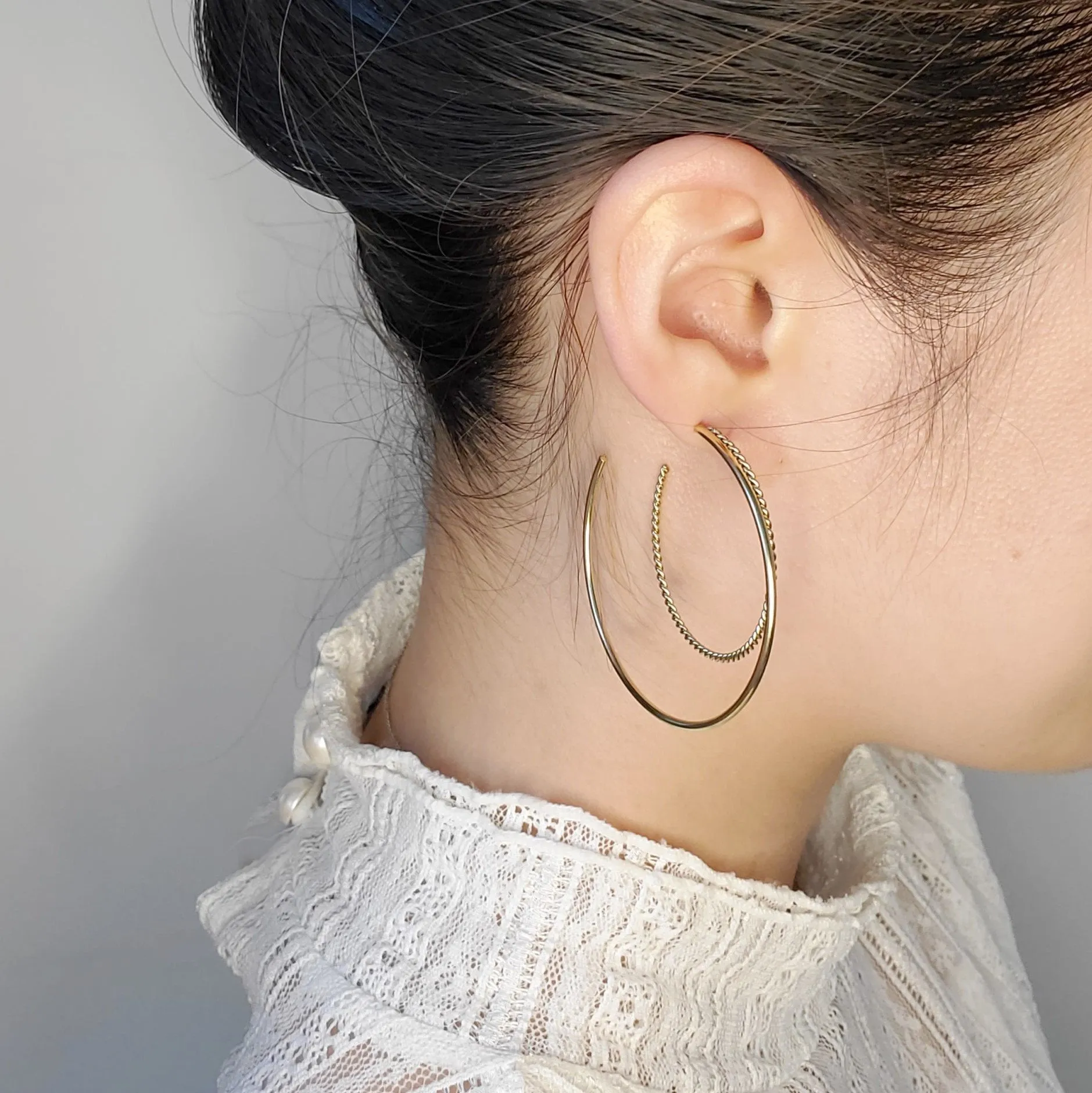 Double Hoop Earrings