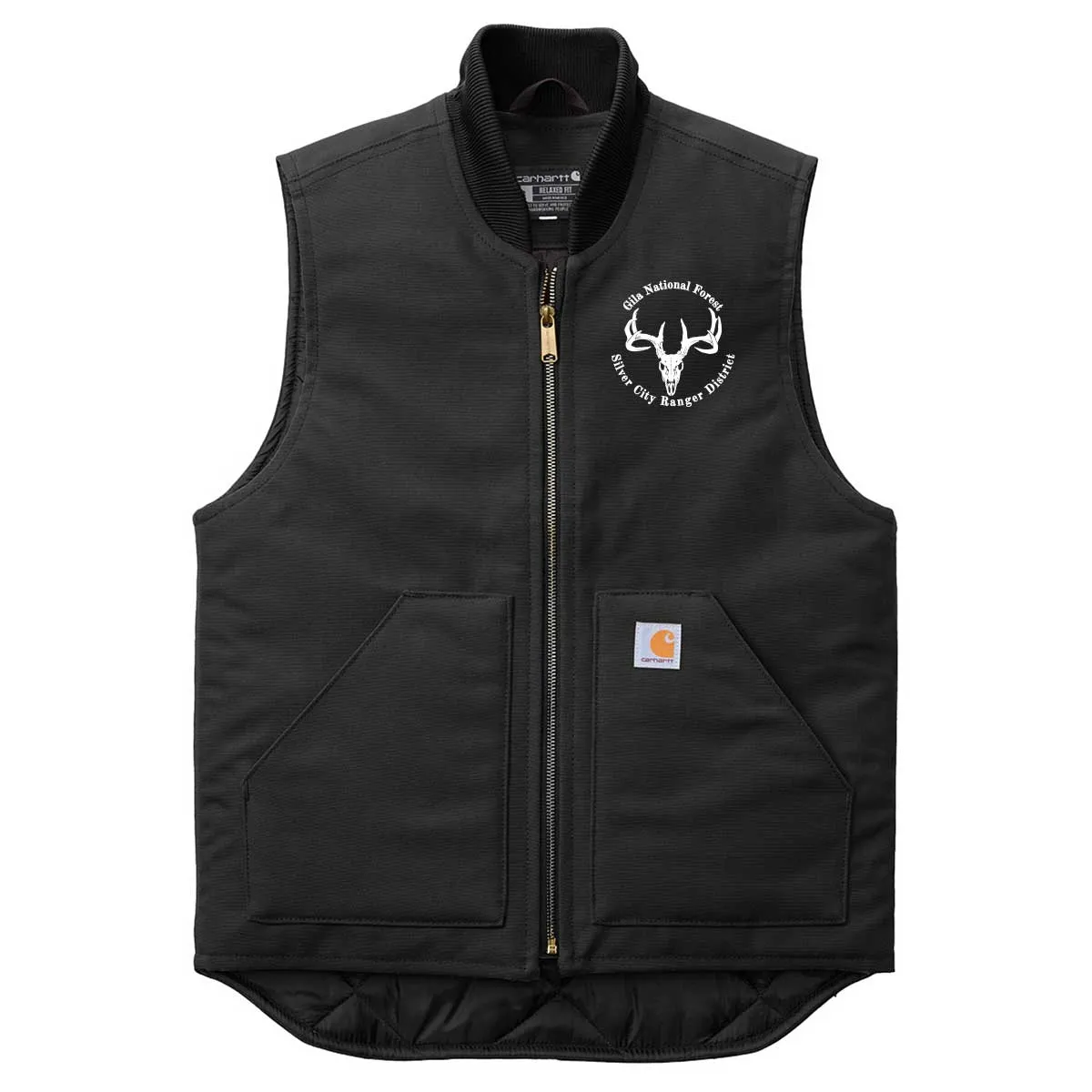 Silver City Fire Management Carhartt Duck Vest